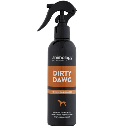 New Animology Dirty Dawg No Rinse Dog Shampoo, 250ml