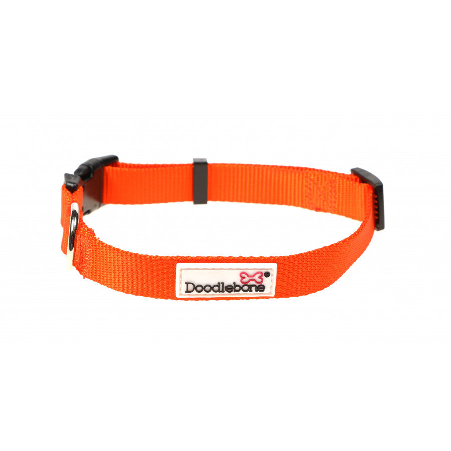 Doodlebone Originals Dog Collar Tangerine Orange