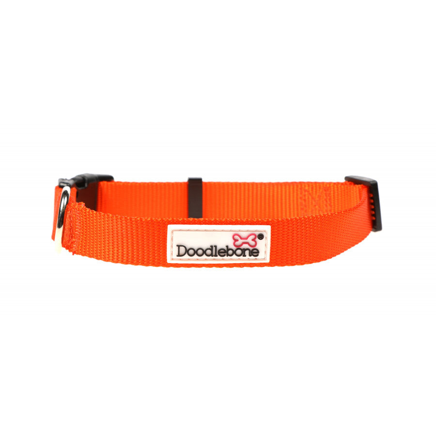 Doodlebone Originals Dog Collar Tangerine Orange