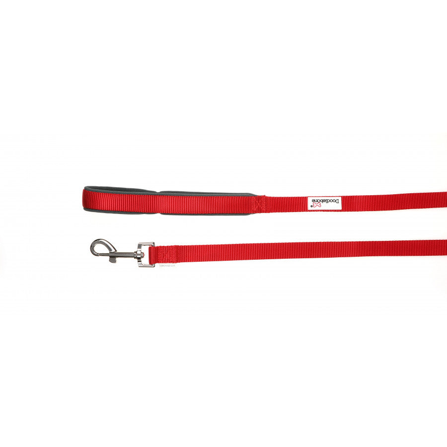 Doodlebone Originals Dog Lead Ruby - Red