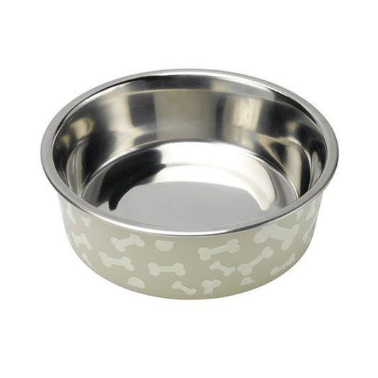 Petface Cream and White Bones Deli Dog Bowl