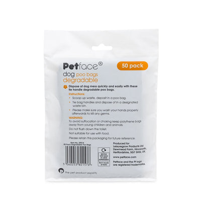 50 Degradable Poo Bags