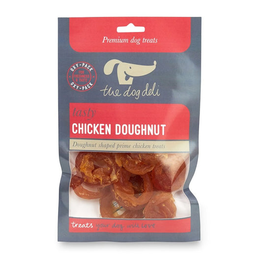 Dog Deli Chicken Doughnut Dog Treats 100g